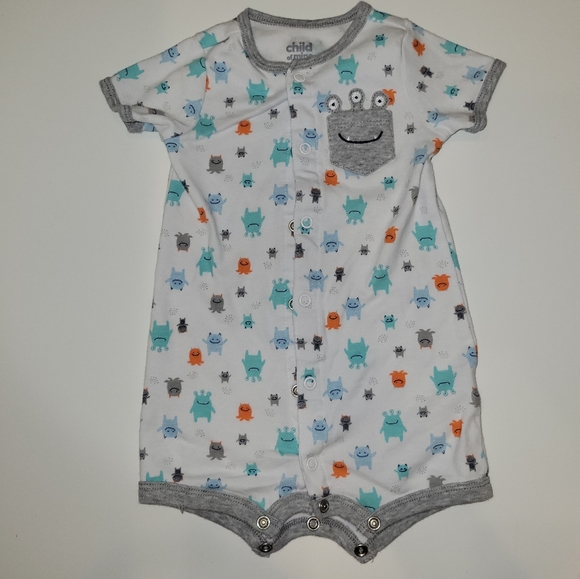 Set of 7 - Baby Boys Bodysuit & Onesies - Picture 2 of 4